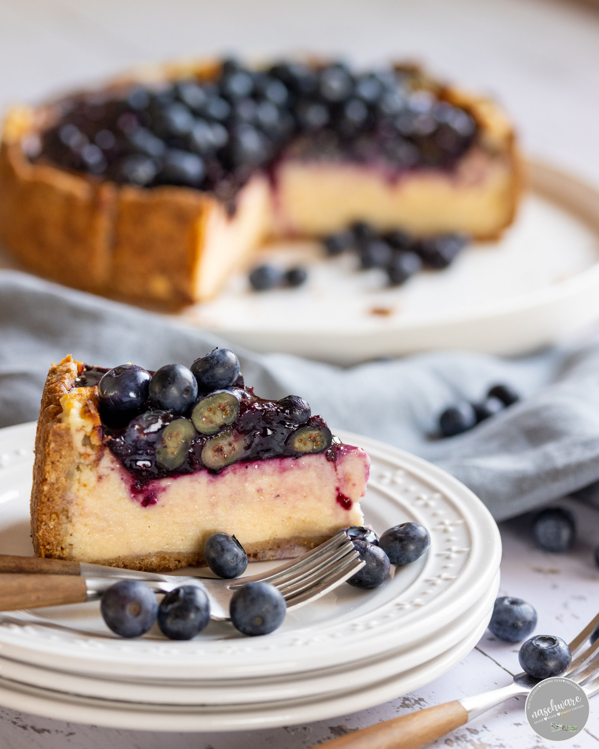 Blueberry Joghurt Cheesecake
